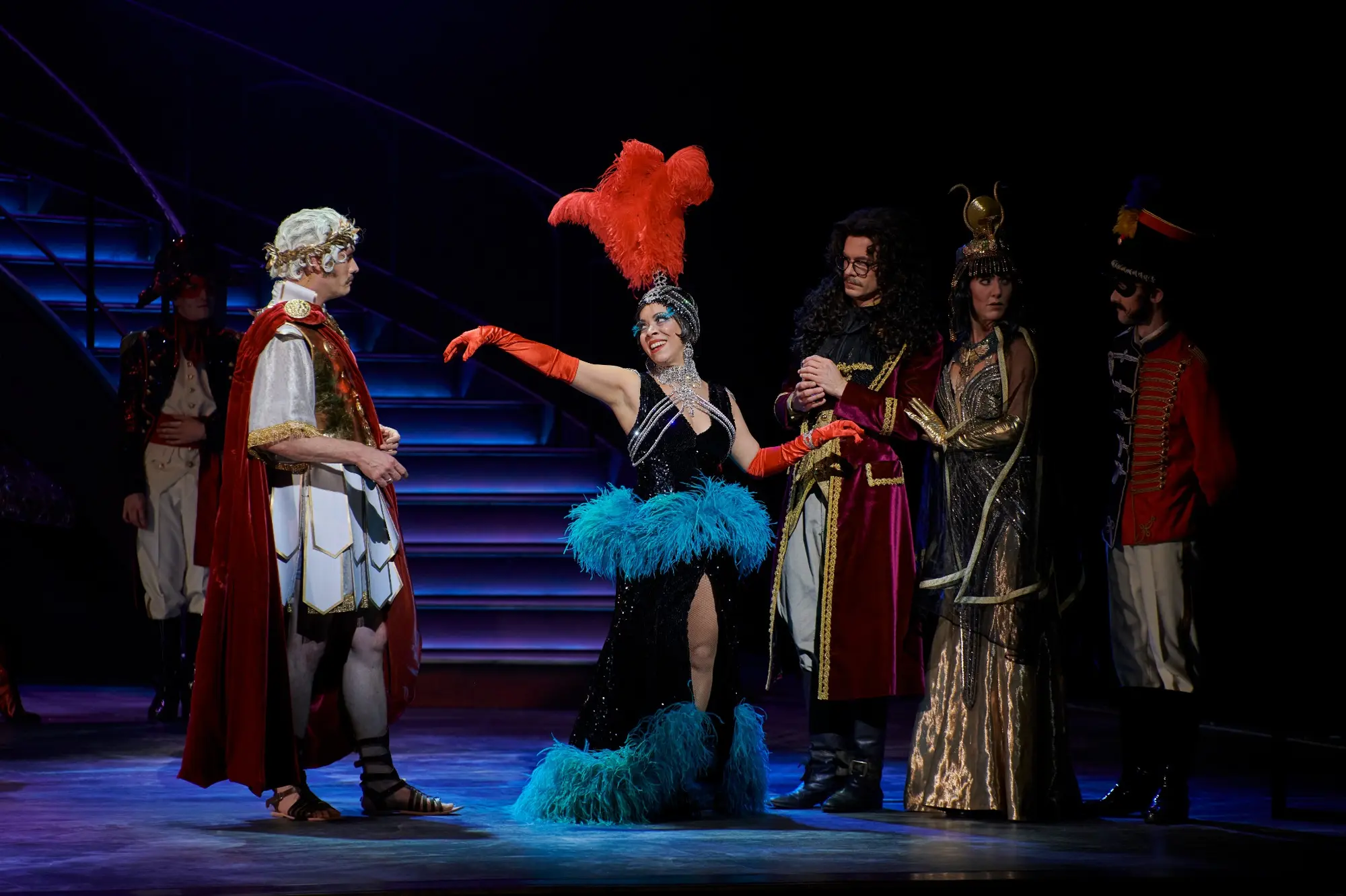 Amani Robinson as Edith Van Hopper in Rebecca at Theater Dortmund